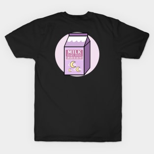 cute japanese magic moon milk box T-Shirt